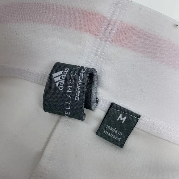 Stella McCartney adidas Court Skort Skirt Athletic Shorts White Red Size Medium - Picture 7 of 9